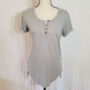 Rebellious One pale sage green shirt. Size XS